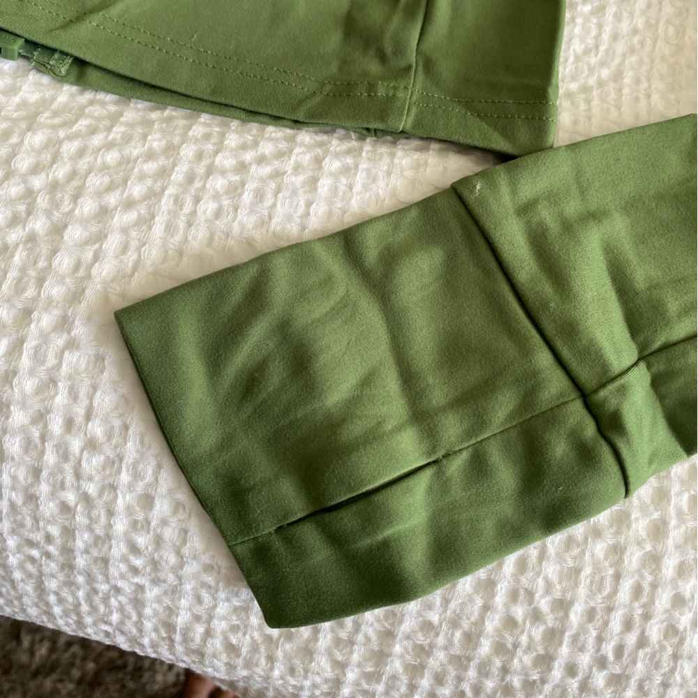 Green Cropped Zip-Up Jacket from Balance - Picture 4 of 4